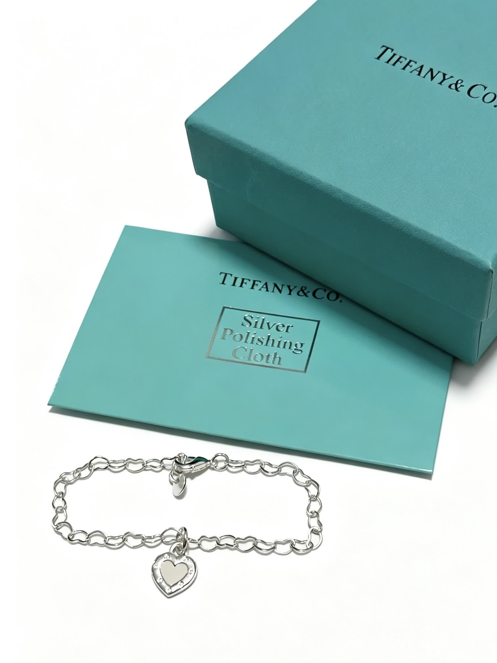 Tiffany & Co. Heart Charm Bracelet